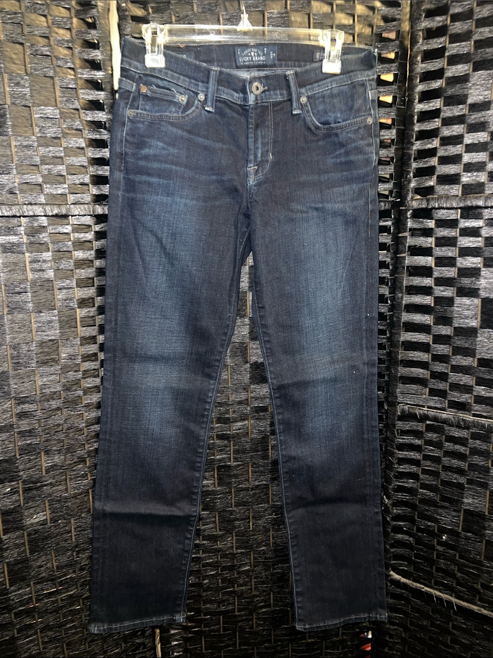 Lucky Brand Women’s Skinny Jeans in Dark Blue Wash sweet straight